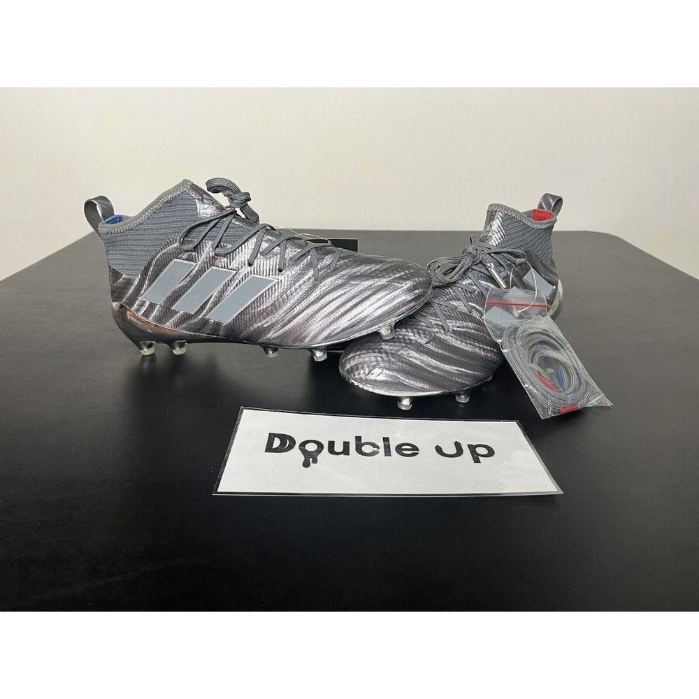 Adidas Ace 17.1 Training Cleats Magnetic Control Grey Metallic Men Size 10 Rare